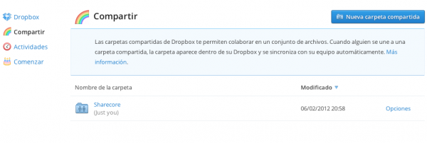 Ahora puedes compartir carpetas de Dropbox con tus amigos de Facebook