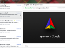 ‘Sparrow para Windows’ nunca fue un cliente oficial, ni estaba a punto de salir