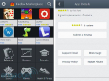 Aparecen las primeras imágenes del Firefox Marketplace, la tienda de aplicaciones de Firefox OS