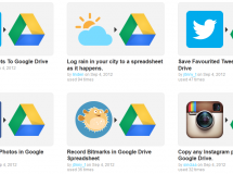 IFTTT ya tiene recetas para trabajar con Google Drive
