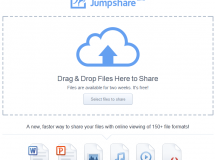 Jumpshare, un sencillo servicio para compartir archivos