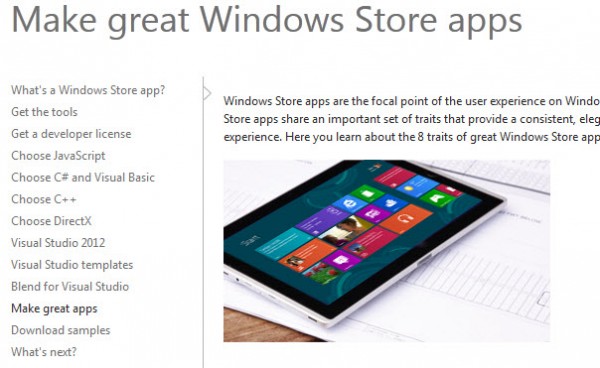 Windows Store Apps