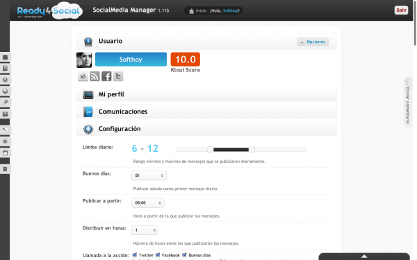 Ready4Social, gestión de redes sociales