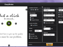 EasyBrake, convierte vídeos con un solo clic