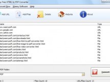 Weeny Free HTML to PDF Converter: Convierte una página web a PDF
