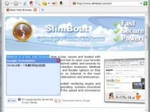 SlimBoat es un completísimo navegador alternativo
