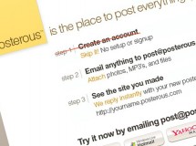 Posterous cesará su servicio el próximo 30 de abril