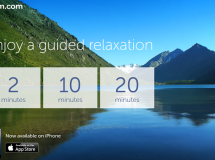 Programando sesiones relajantes con Calm