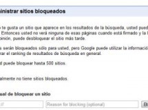 Google también discontinúa el bloqueo de sitios en la lista de resultados de búsqueda