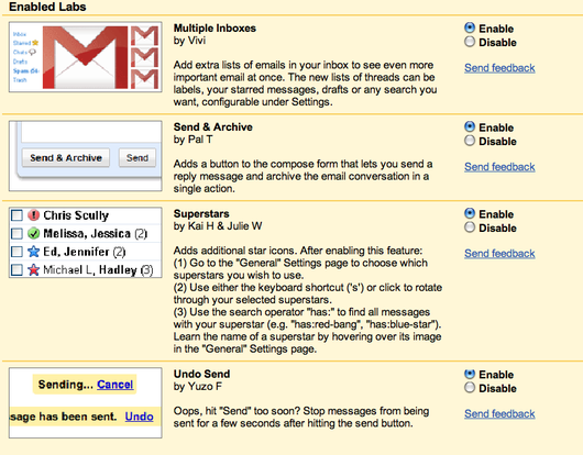 Mejora el rendimiento de Gmail mediante herramientas extra del servicio