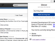 Silencer, extensión de Chrome para filtrar contenido en Twitter y Facebook