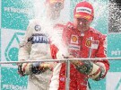 Raikkonen gana en Malasia y Alonso acaba 8º