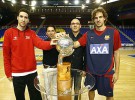 Arranca la Final de la Liga ACB entre Axa Barcelona y Tau Vitoria