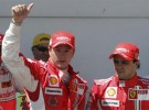 Los Ferrari dominan en Magny Cours, pero Alonso saldrá 3º