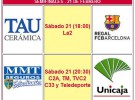 Copa del Rey de Baloncesto: previa y horarios de las semifinales Tau-Barcelona y Unicaja-Estudiantes