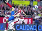 El Sevilla vence al Atlético de Madrid «in extremis»