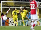 Liga de Campeones: Villarreal y Arsenal empatan a uno