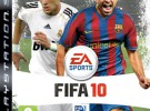 Benzema y Xavi, portada del Fifa 2010
