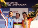 Cadel Evans, nuevo campeón del mundo, y bronce para Rodríguez