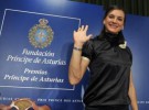 Yelena Isinbayeva recibió su Premio Principe de Asturias de los Deportes