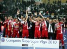 El Pozo Murcia,  campeón de la Supercopa de fútbol sala tras ganar en la prórroga a Lobelle Santiago