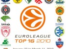 Euroliga Top 16: el sorteo de grupos se celebra este lunes en Barcelona