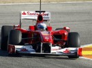 Fernando Alonso manda con Ferrari en el último día de entrenamientos de Fórmula 1 en Valencia