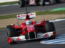 Kobayashi fue el más rápido de la segunda sesión de entrenamientos libres en Jerez