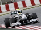 Tercera jornada de test de Fórmula 1 en Montmeló con Rosberg y la lluvia como protagonistas
