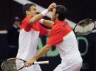 Copa Davis España-Suiza: Granollers y Robredo ganan el dobles y dan ventaja 2-1 a la Armada