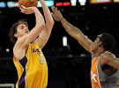 NBA Finales de Conferencia: los Lakers vuelven a ganar a los Suns con gran actuación de Pau Gasol