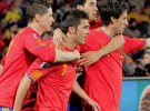 Mundial de Sudáfrica: España se impone por 2-0 a Honduras con doblete de Villa