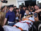 Valentino Rossi sale del hospital y comenta sus impresiones tras sus dos operaciones