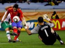 Mundial de Sudáfrica: España gana a Portugal con gol de Villa y jugará en cuartos ante Paraguay