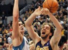 NBA: Gasol y sus intratables Lakers suman otro triunfo ante los Wolves