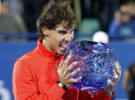 Torneo de exhibición de Abu Dhabi: Nadal comienza el año ganando la final a Federer