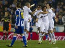 Liga Española 2010/11 1ª División: el Real Madrid gana por 0-1 en terreno del Espanyol con un hombre menos