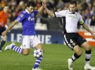Liga de Campeones 2010/11: Valencia y Schalke 04 empatan a 1 gol