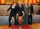 Euroliga Final Four Barcelona 2011: entrenadores y jugadores acudieron al acto de presentación del torneo