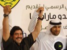 Maradona ya está en Dubai para entrenar al Al Wasl