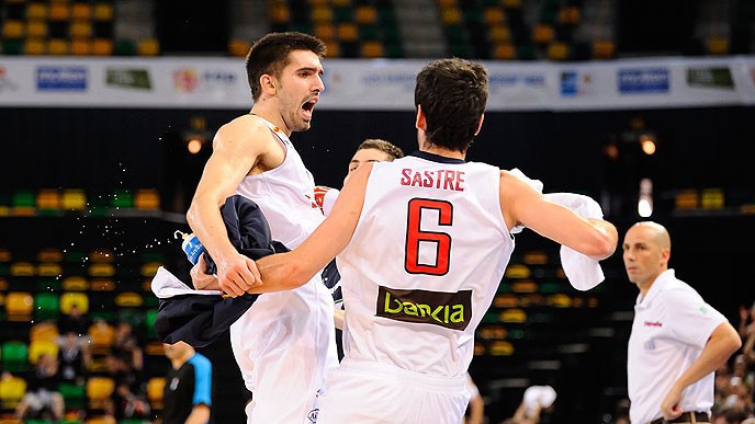 Eurobasket Sub-20 masculino de Bilbao: España arrolla a Rusia y jugará la final ante Italia