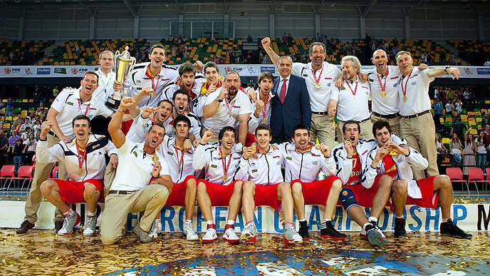 Eurobasket Sub-20 masculino de Bilbao: España supera a Rusia y se hace con la medalla de oro