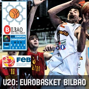 Eurobasket Sub-20 masculino de Bilbao: horarios y retransmisiones