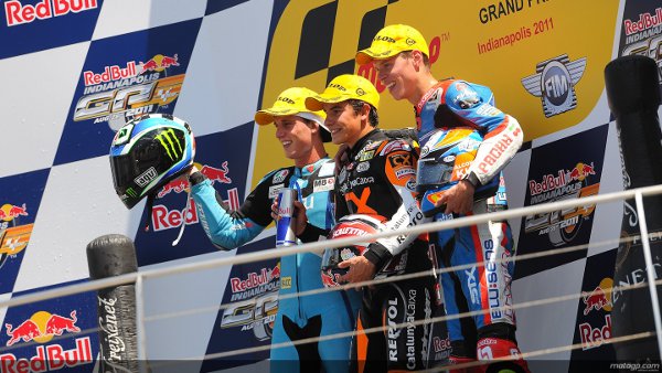 GP de Indianapolis de motociclismo 2011: victorias para Stoner, Terol y triplete español en Moto2