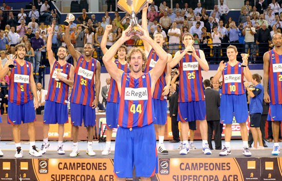 La Supercopa ACB se jugará en Bilbao con Regal Barcelona, Real Madrid, Caja Laboral y Bilbao Basket