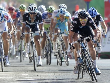 Vuelta a España 2011: Sutton (Sky) gana la segunda etapa