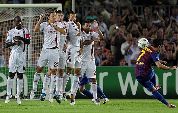 Liga de Campeones 2011/12: Barça y Milan empatan a 2 en el primer partido