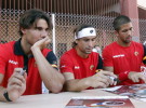 Copa Davis 2011: se celebró el sorteo de la eliminatoria entre España y Francia que abrirá Rafa Nadal