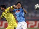 Liga de Campeones 2011/12: la derrota del Villarreal en Nápoles y el resto de partidos del martes