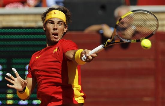 Copa Davis 2011: Rafa Nadal vence fácil a Gasquet y da primer punto a España